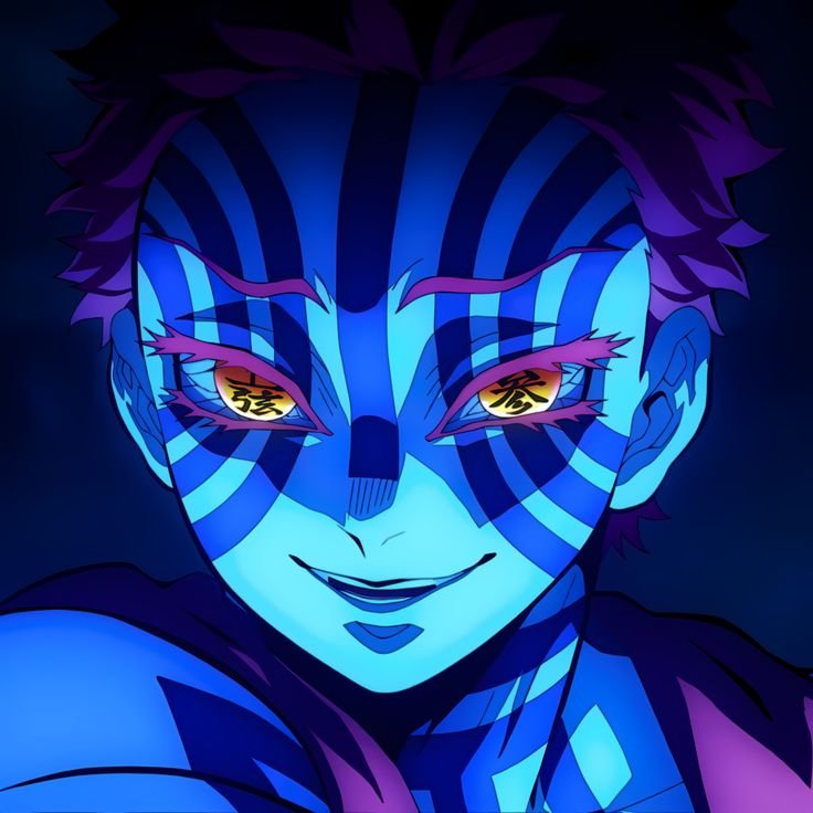 Akaza Upper Moon 3 who seeks eternal strength and fought Rengoku in Demon Slayer